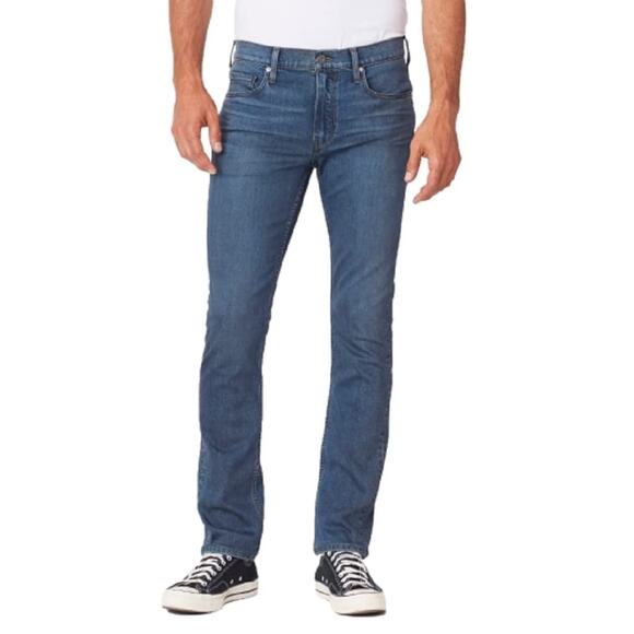 PAIGE Mean Lennox Slim Fit Jeans Saxton Size 36x33